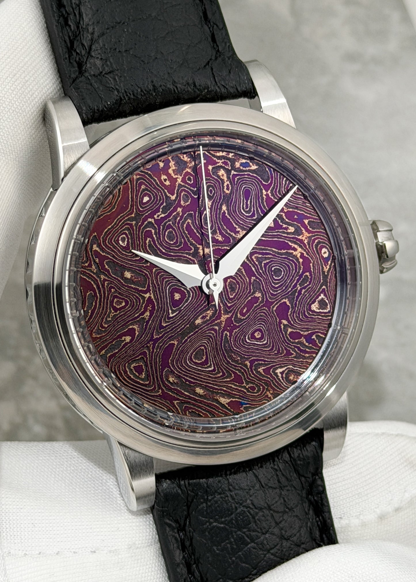 GoS Sarek "Afterglow" w/ Purple Damascus Dial - Serial #HBTS.1 (IN STOCK)