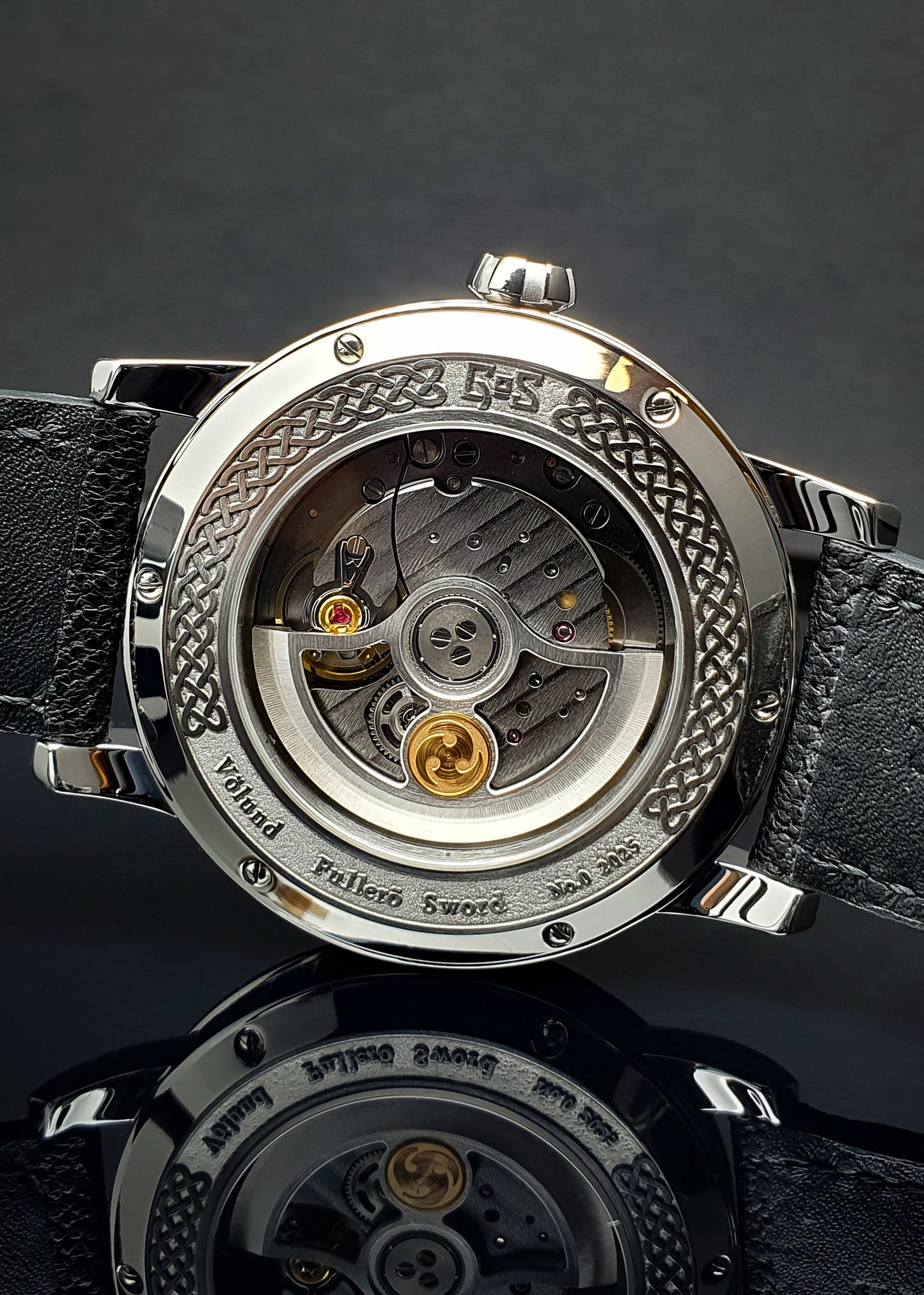 GoS "Fullerö Sword" w/ Raw Steel Damascus Dial (Pre-Order)