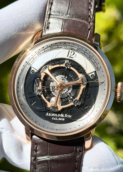 Arnold & Son Golden Wheel w/ MOP Minute Track Special Edition - Serial #323101044 (Pre-Owned)