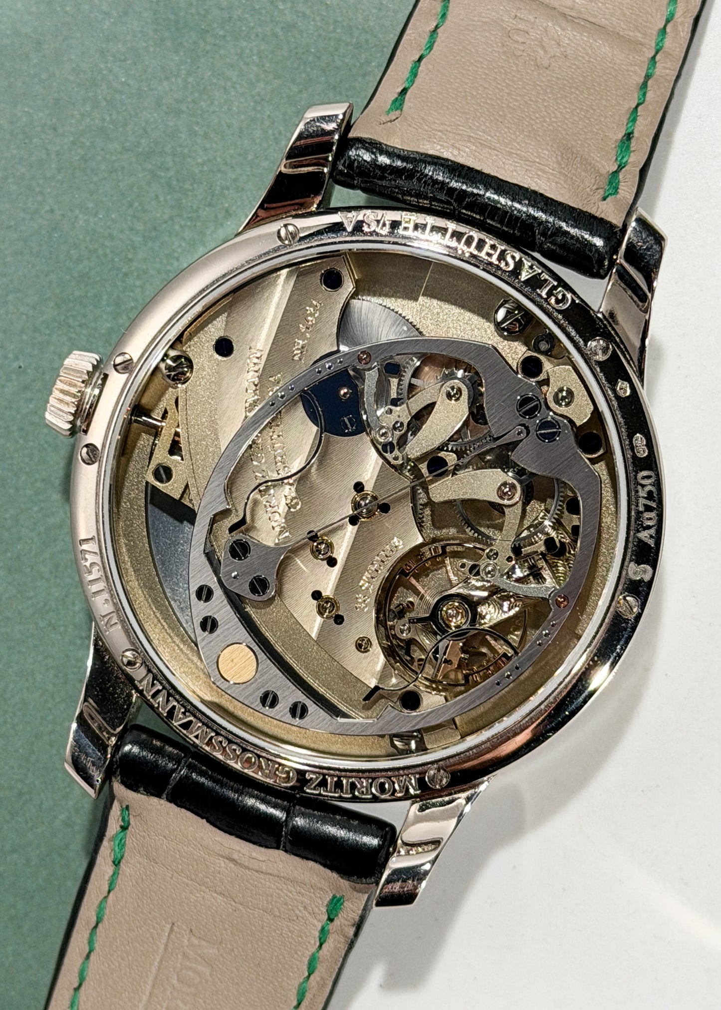 Moritz Grossmann 18k White Gold Hamatic x Kari Voutilainen PIECE UNIQUE - Serial #11571 (Pre-Owned)