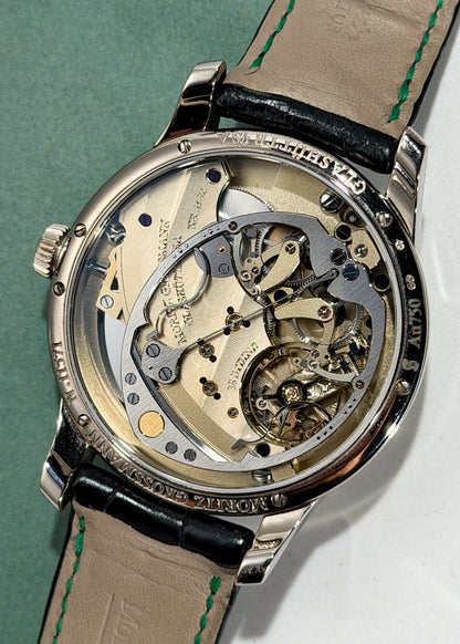 Moritz Grossmann 18k White Gold Hamatic x Kari Voutilainen PIECE UNIQUE - Serial #11571 (Pre-Owned)