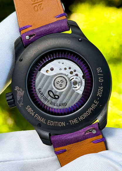 Sartory Billard SB04 "Horophile Final Edition" w/ Lumed Hour & Minute Hand - Serial #1/20 (Pre-0wned)