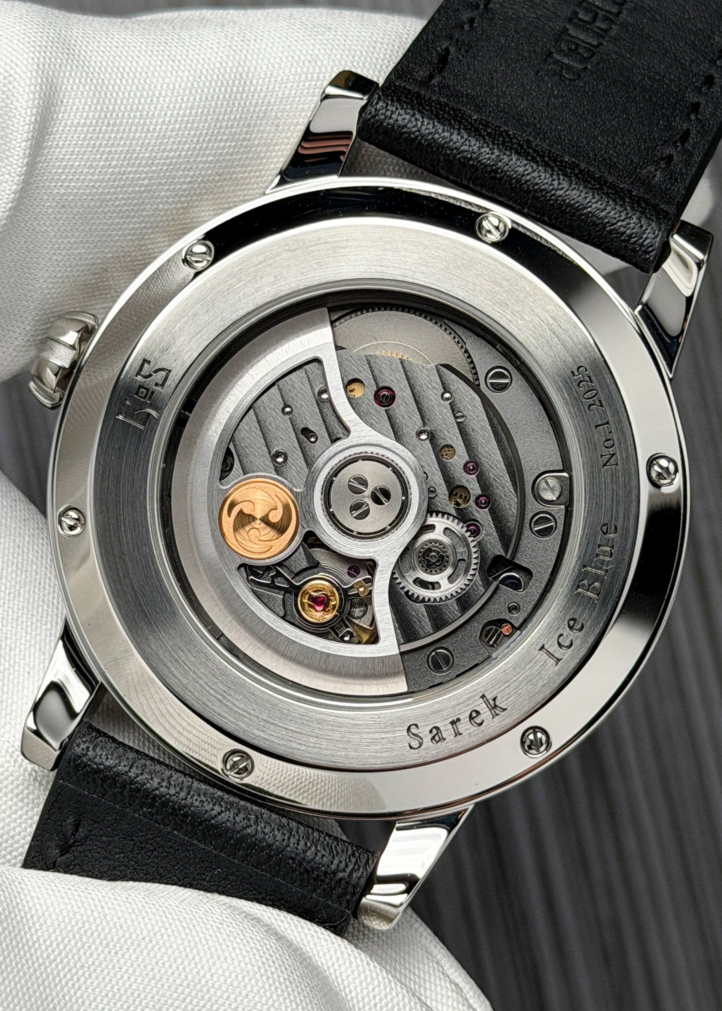 GoS Sarek Ice Blue Damascus Dial w/ Wildflower Pattern - Serial #1-2025 (IN STOCK)