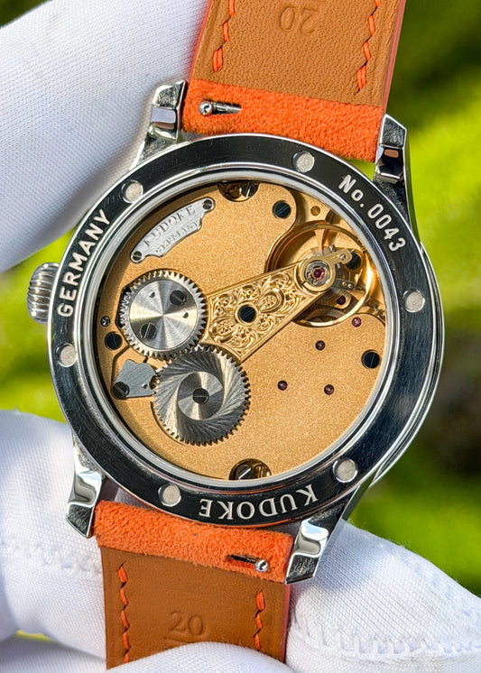 KUDOKE "Kudoke 1" Stainless Steel w/ Bright Silver Dial - Serial #43 (Pre-Owned)