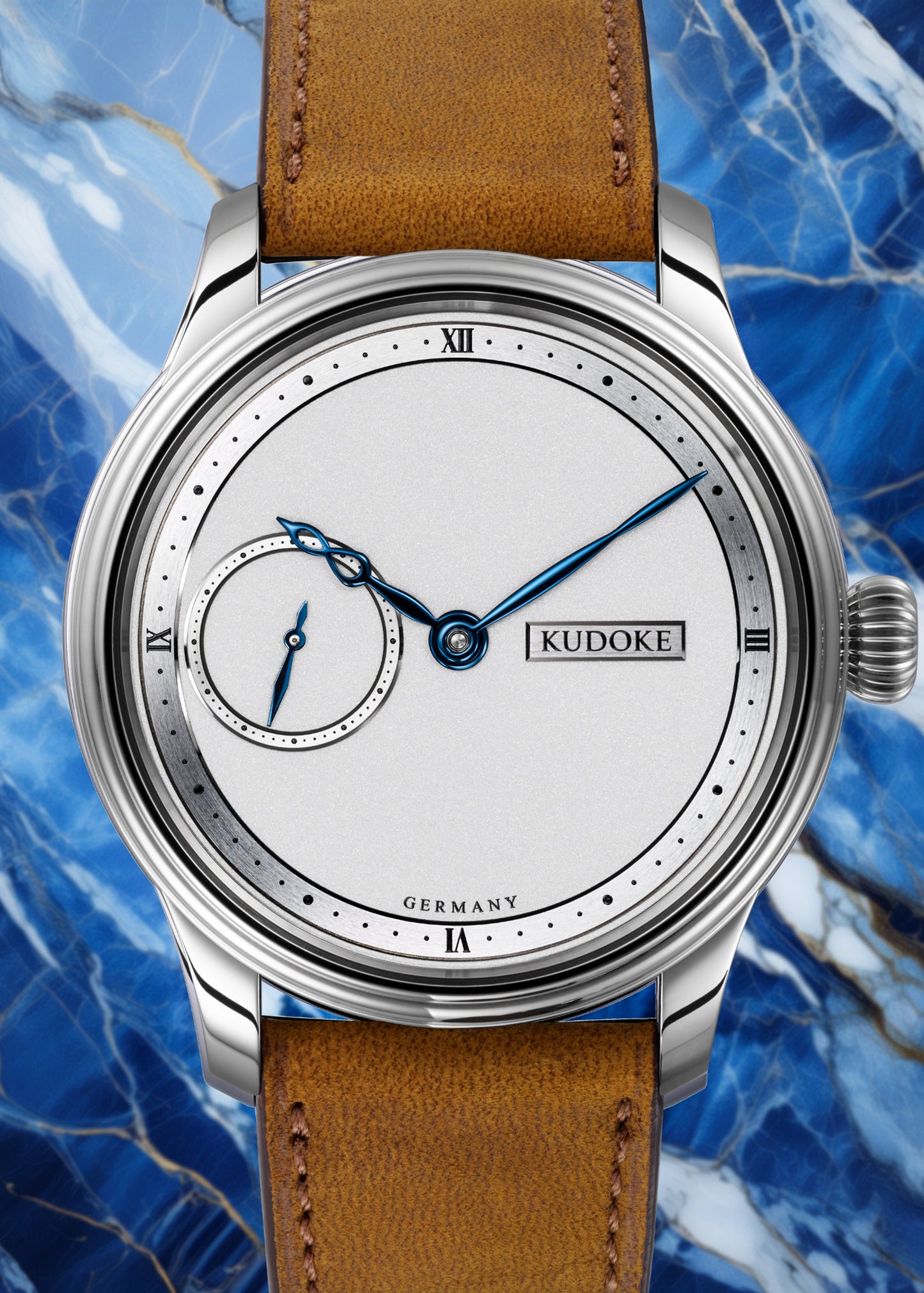 KUDOKE "Kudoke 1" Stainless Steel w/ Bright Silver Dial (Pre-Order)