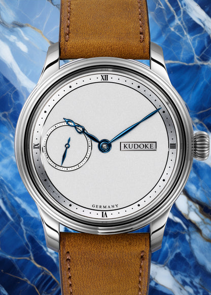 KUDOKE "Kudoke 1" Stainless Steel w/ Bright Silver Dial (Pre-Order)