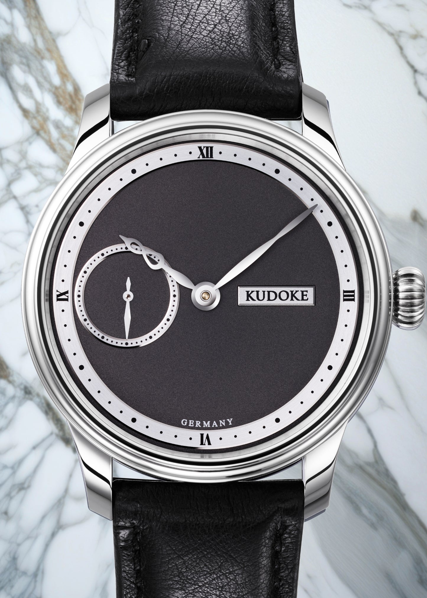 KUDOKE "Kudoke 1" Stainless Steel w/ Anthracite Dial (Pre-Order)