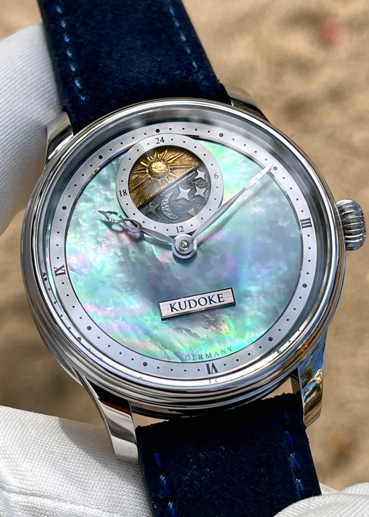 KUDOKE "Kudoke 2" Stainless Steel w/ Tahitian MOP Dial (Pre-Order)