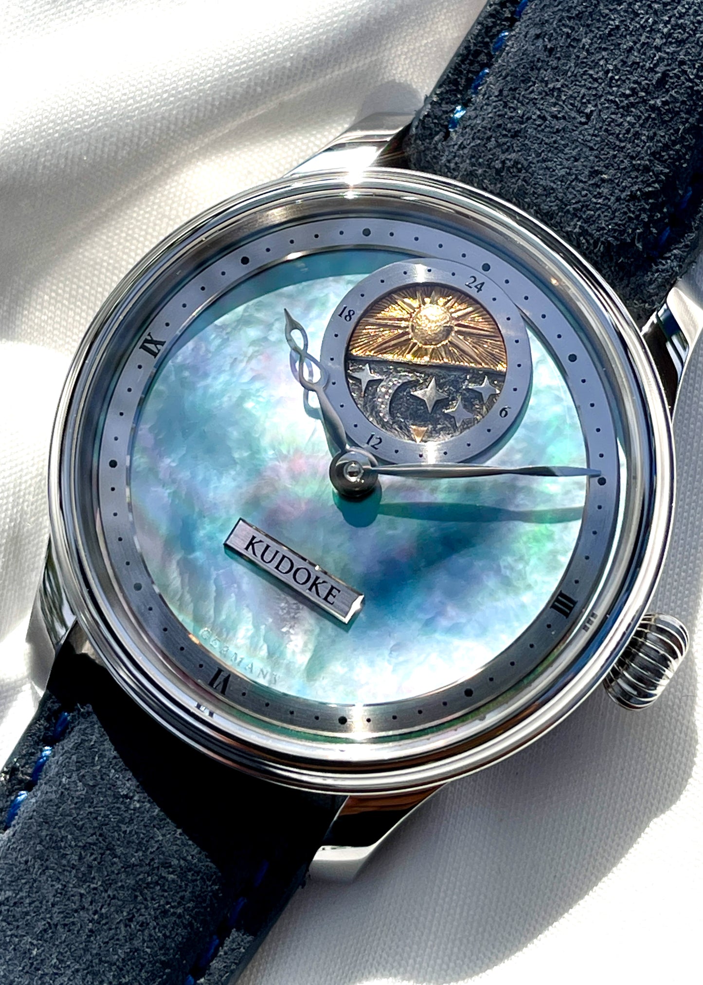 KUDOKE "Kudoke 2" Stainless Steel w/ Tahitian MOP Dial (Pre-Order)