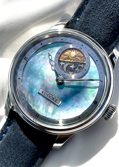 KUDOKE "Kudoke 2" Stainless Steel w/ Tahitian MOP Dial (Pre-Order)