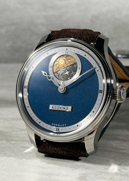 KUDOKE "Kudoke 2" Stainless Steel w/ Blue Dial - Serial #323 (Pre-Owned)