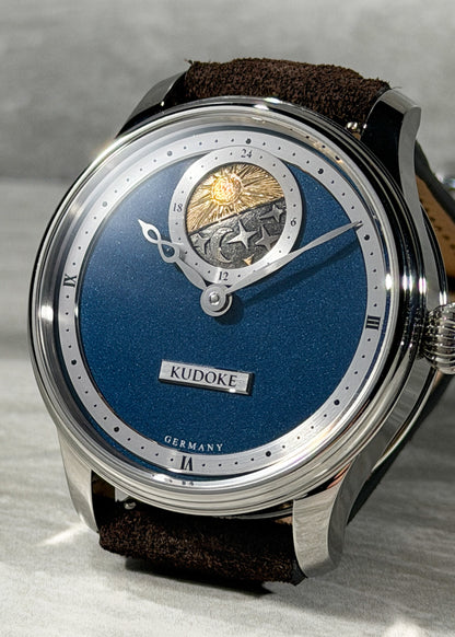 KUDOKE "Kudoke 2" Stainless Steel w/ Blue Dial - Serial #323 (Pre-Owned)