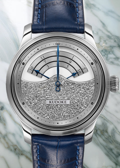 KUDOKE "Kudoke 3" Stainless Steel w/ Rhodium Flakes Dial (Pre-Order)