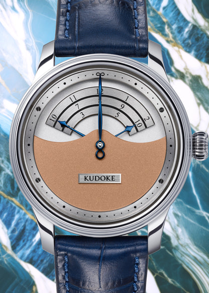 KUDOKE "Kudoke 3" Stainless Steel w/ Salmon Dial (Pre-Order)