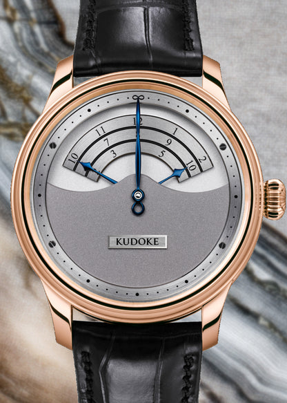 KUDOKE "Kudoke 3" 18 Karat Rose Gold w/ Grey Dial (Pre-Order)