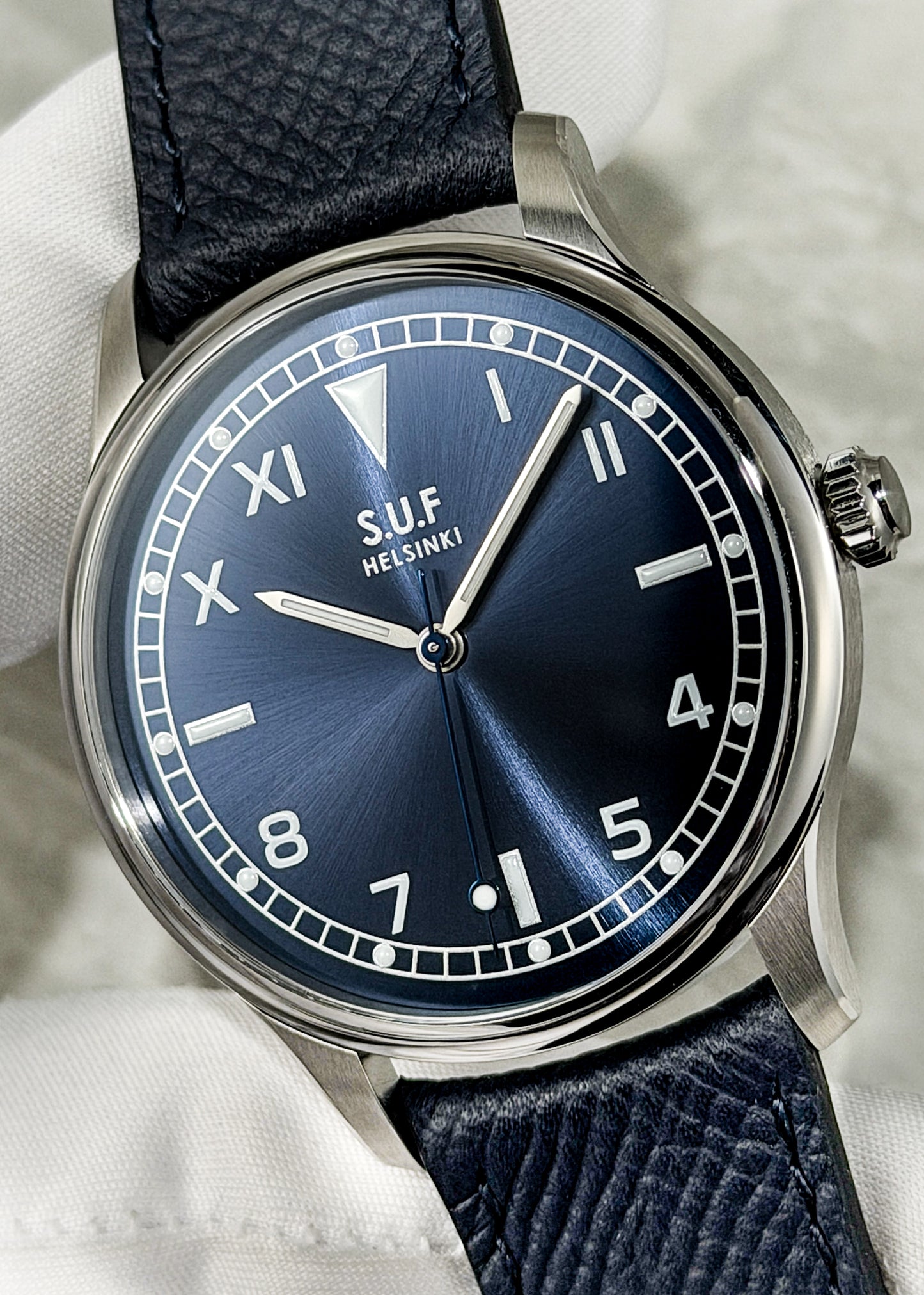 S.U.F Helsinki "180 Kelo Blue" Stainless Steel Special Edition - Serial #23/50 (IN STOCK)