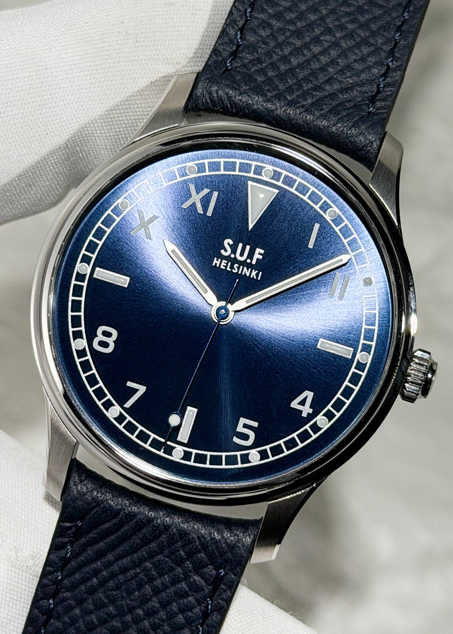 S.U.F Helsinki "180 Kelo Blue" Stainless Steel Special Edition - Serial #23/50 (IN STOCK)