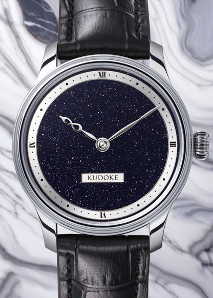 KUDOKE "Kudoke ∞" Stainless Steel w/ Aventurine Dial (Pre-Order)