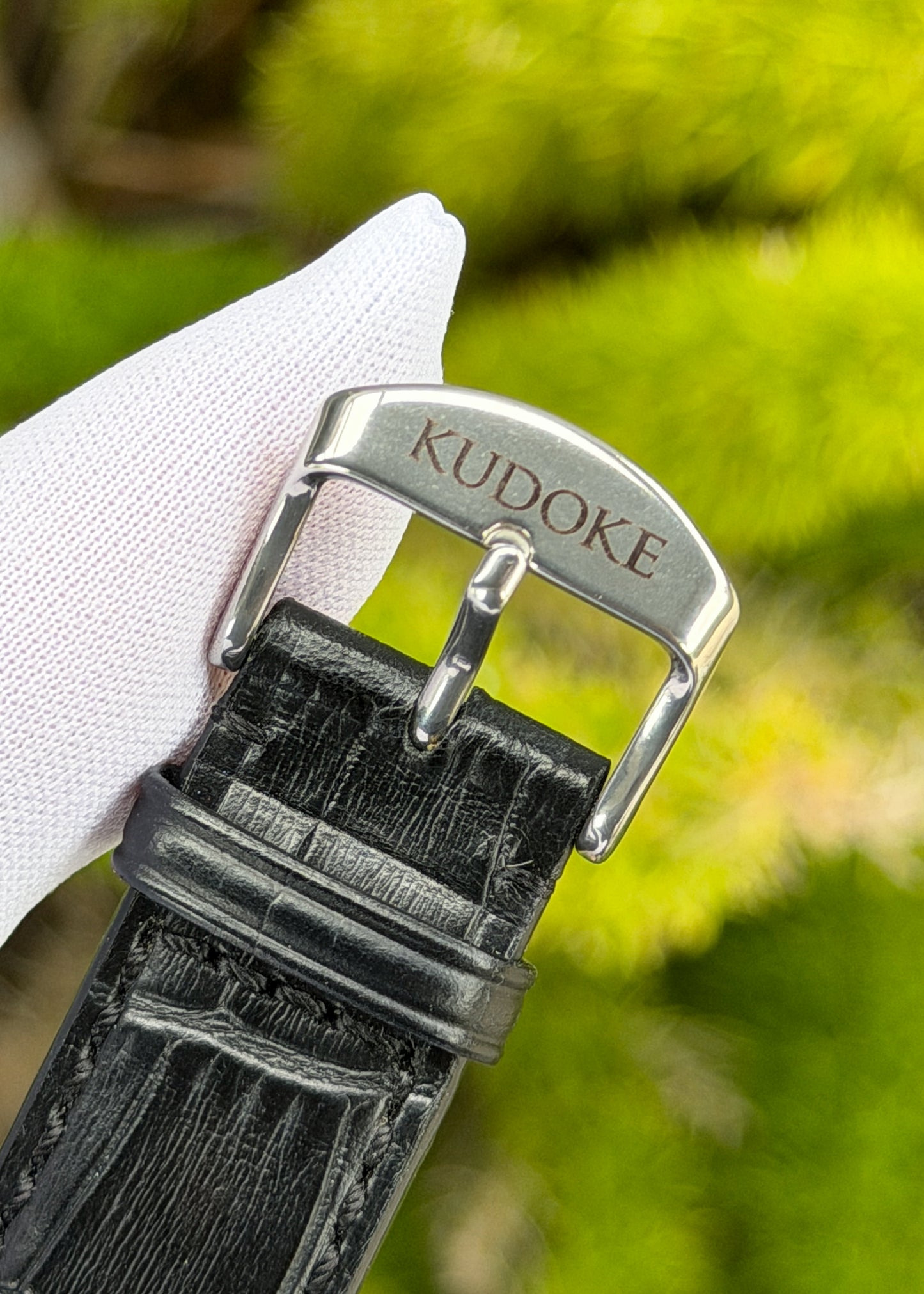 KUDOKE "ExCentro 3" Stainless Steel w/ Hand Engraving - Serial #166 (Pre-Owned)