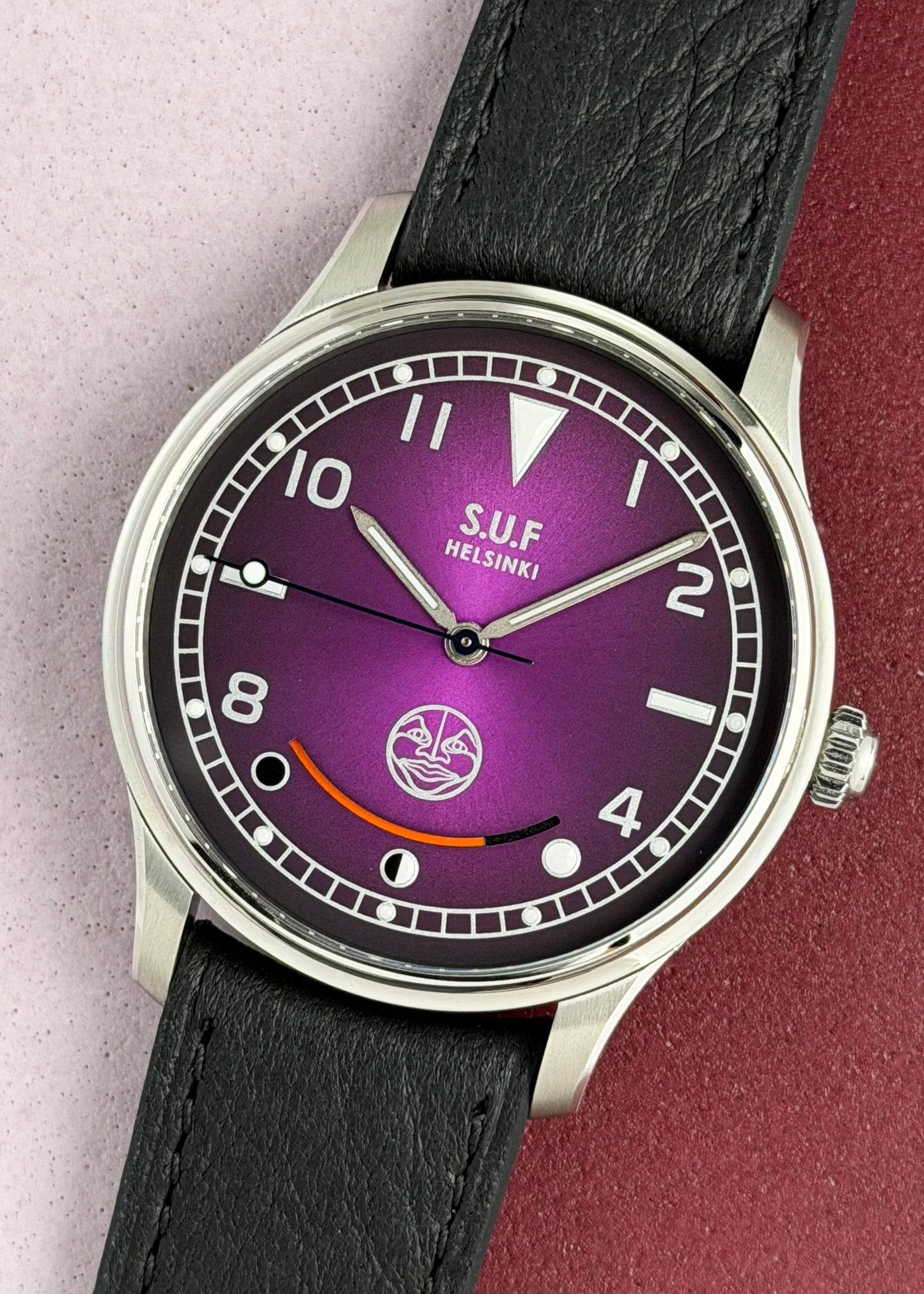 S.U.F Helsinki 180 "Kaaos Karkki" Purple Dial - Serial #19/20 (IN STOCK)