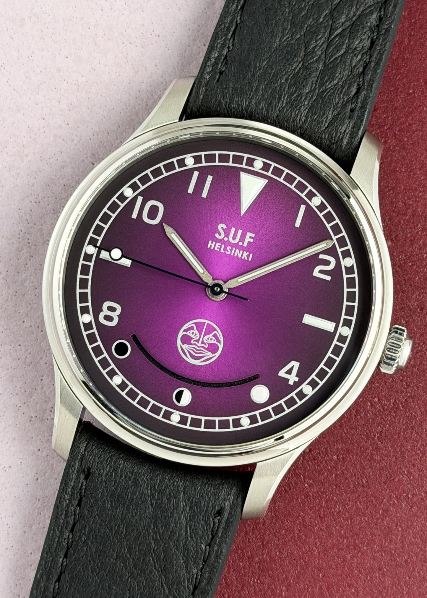 S.U.F Helsinki 180 "Kaaos Karkki" Purple Dial - Serial #19/20 (IN STOCK)
