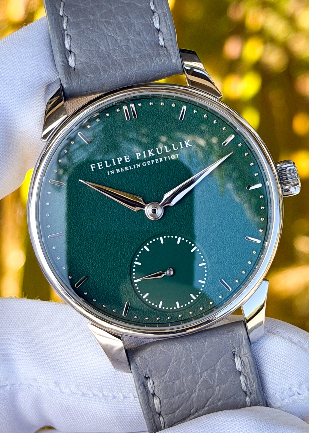 Felipe Pikullik "Klassik Green" Stainless Steel - Serial #31 (Pre-Owned)