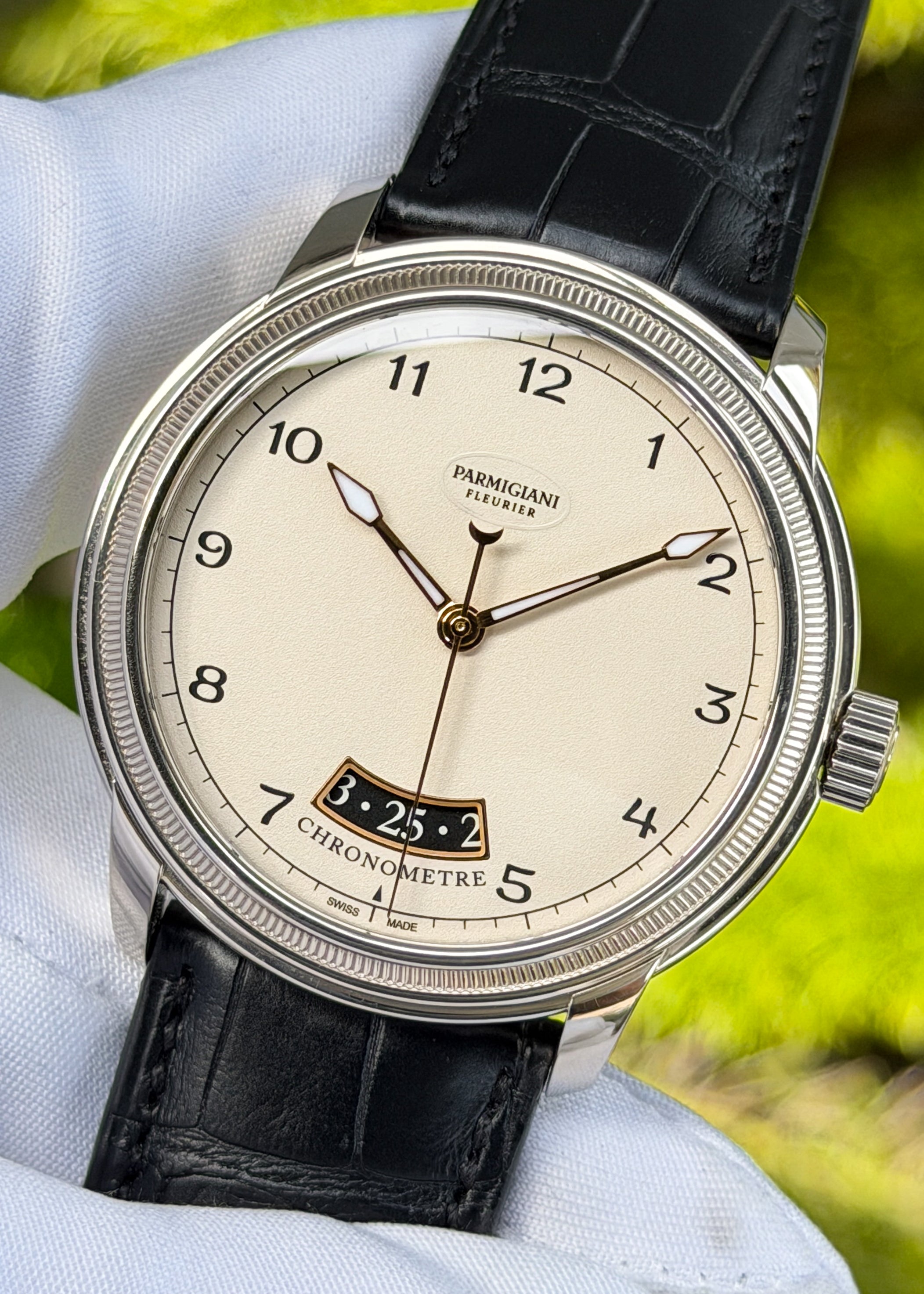 frammento cuore 腕時計 Parmigiani Fleurier 18 Karat White Gold Toric - Serial #86564 (Pre