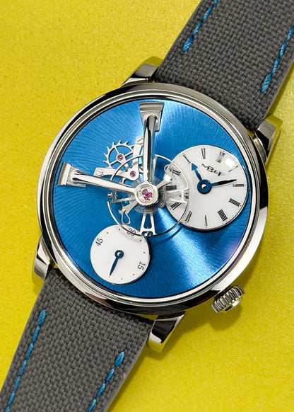 MB&F LM101 Stainless Steel Blue Dial - Serial #51A12873 (Pre-Owned)