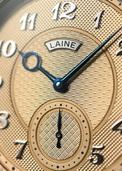 Laine V38 Salmon Dial w/ Triple Guilloché - Serial 213149 (Pre-Owned)