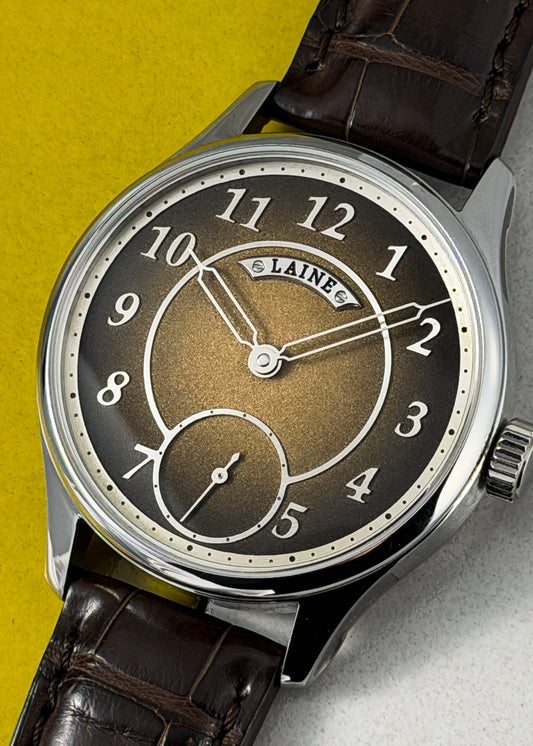 Laine Gelidus 2 Stainless Steel, Gradient Bronze/Brown Dial - Serial #8046 (Pre-Owned)