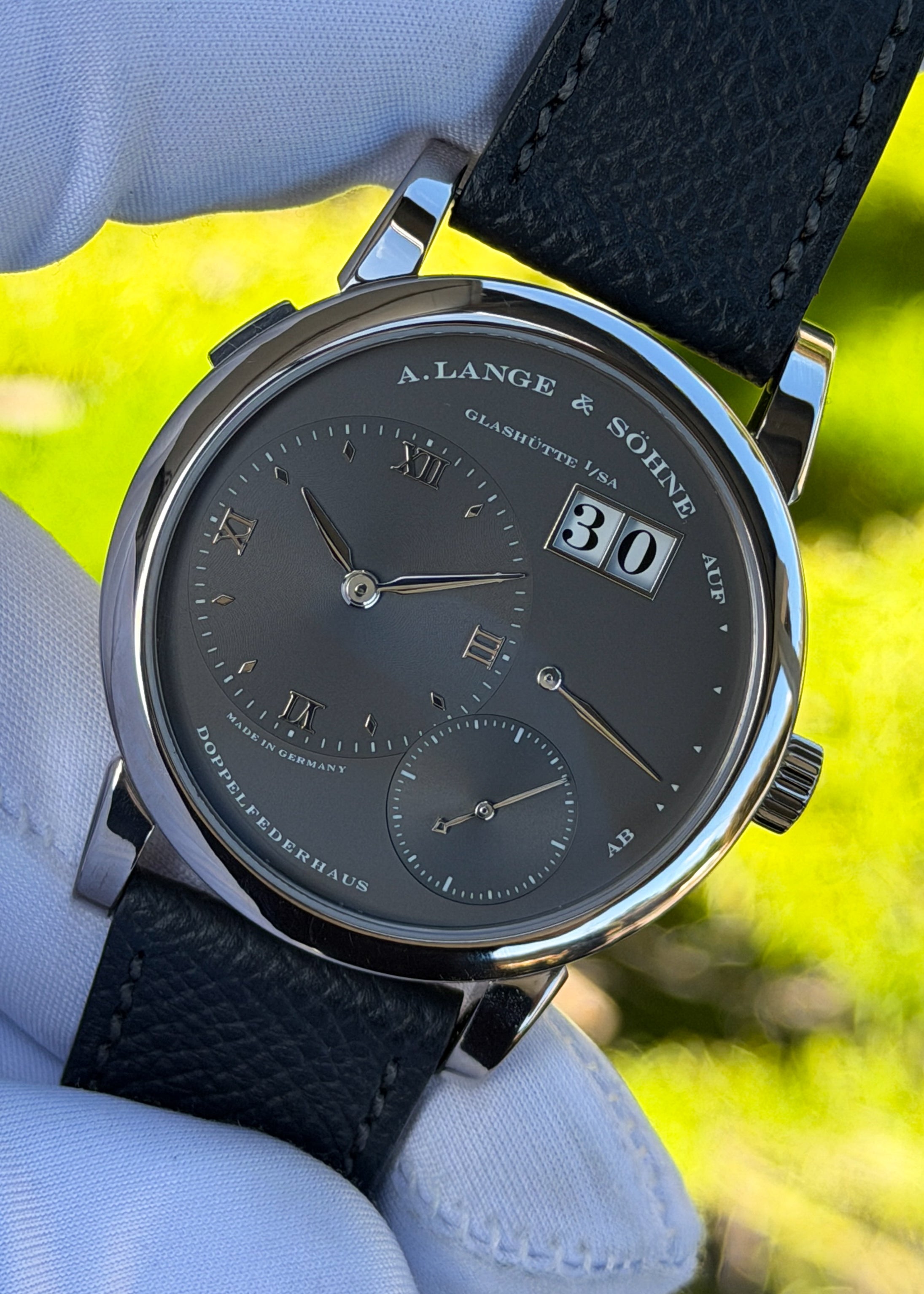 A. Lange & Söhne Lange 1 Grey Dial Reference 101.030 - Serial