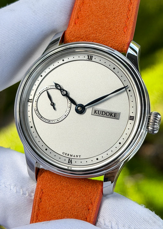 KUDOKE "Kudoke 1" Stainless Steel w/ Bright Silver Dial - Serial #43 (Pre-Owned)
