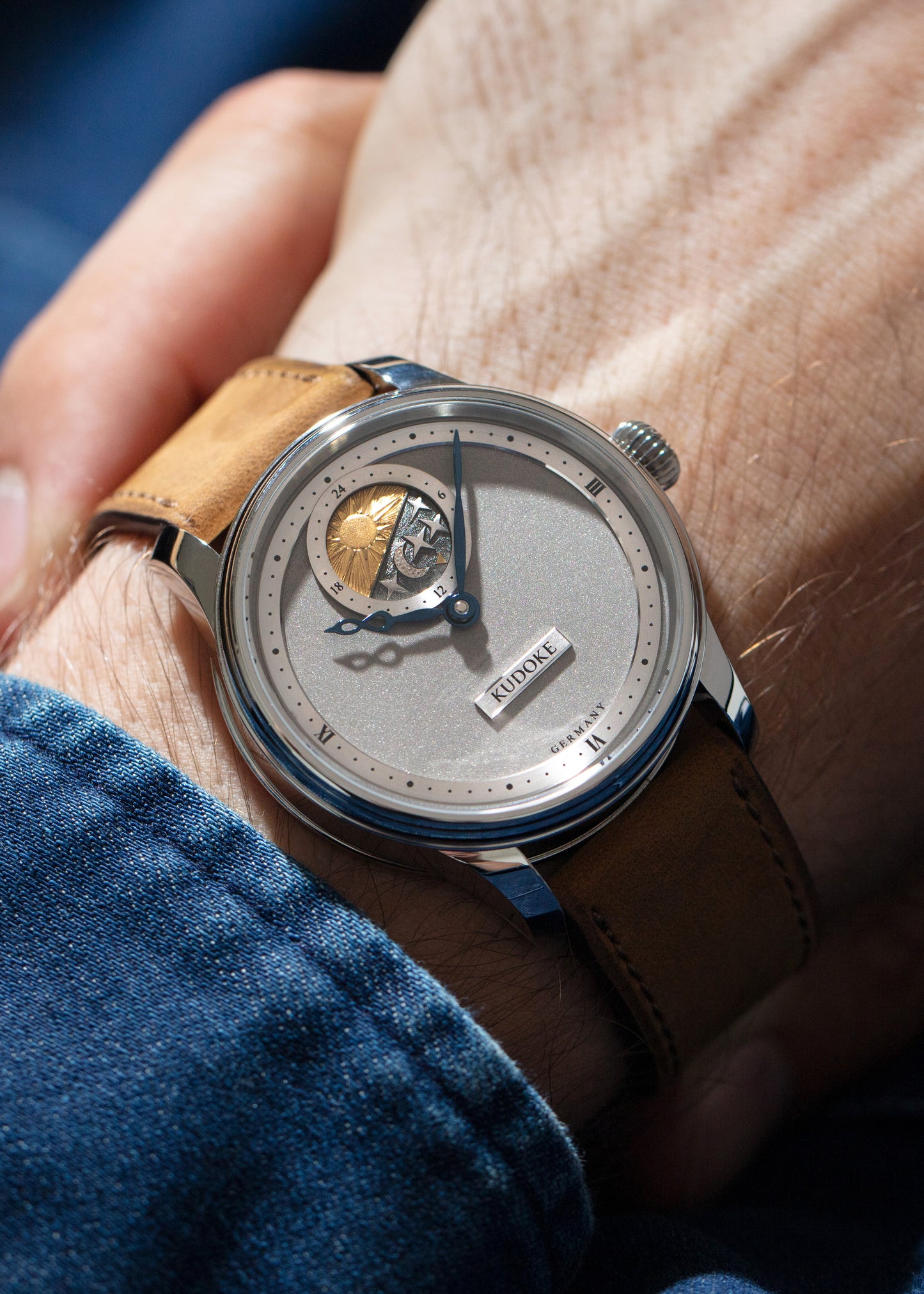 KUDOKE "Kudoke 2" Stainless Steel w/ Rhodium Dial (Pre-Order)