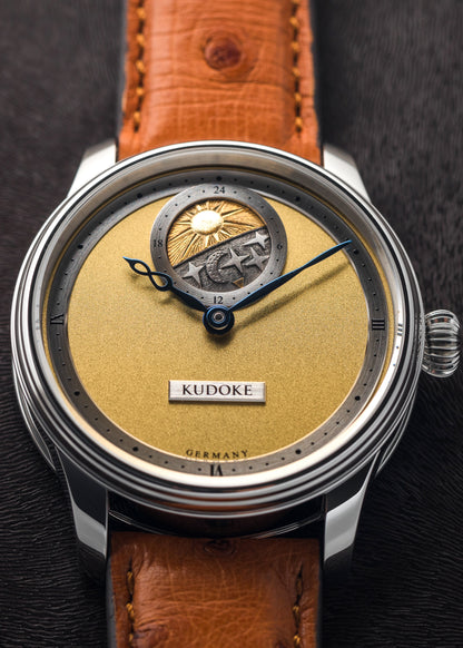 KUDOKE "Kudoke 2" Stainless Steel w/ Yellow Gold Dial (Pre-Order)