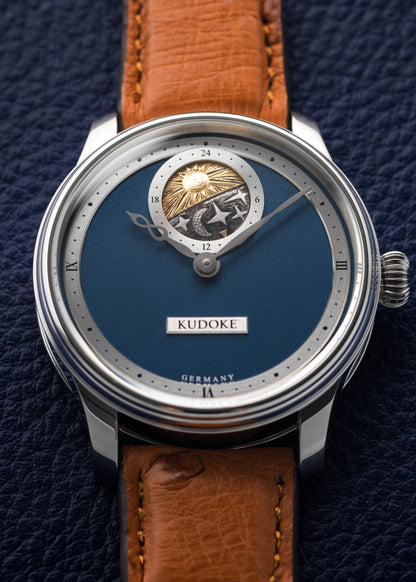 KUDOKE "Kudoke 2" Stainless Steel w/ Blue Dial (Pre-Order)