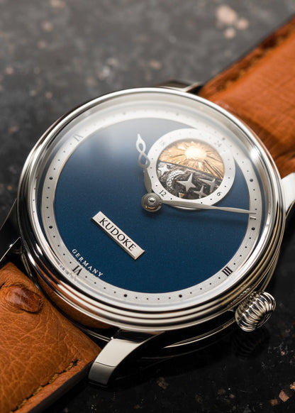 KUDOKE "Kudoke 2" Stainless Steel w/ Blue Dial (Pre-Order)