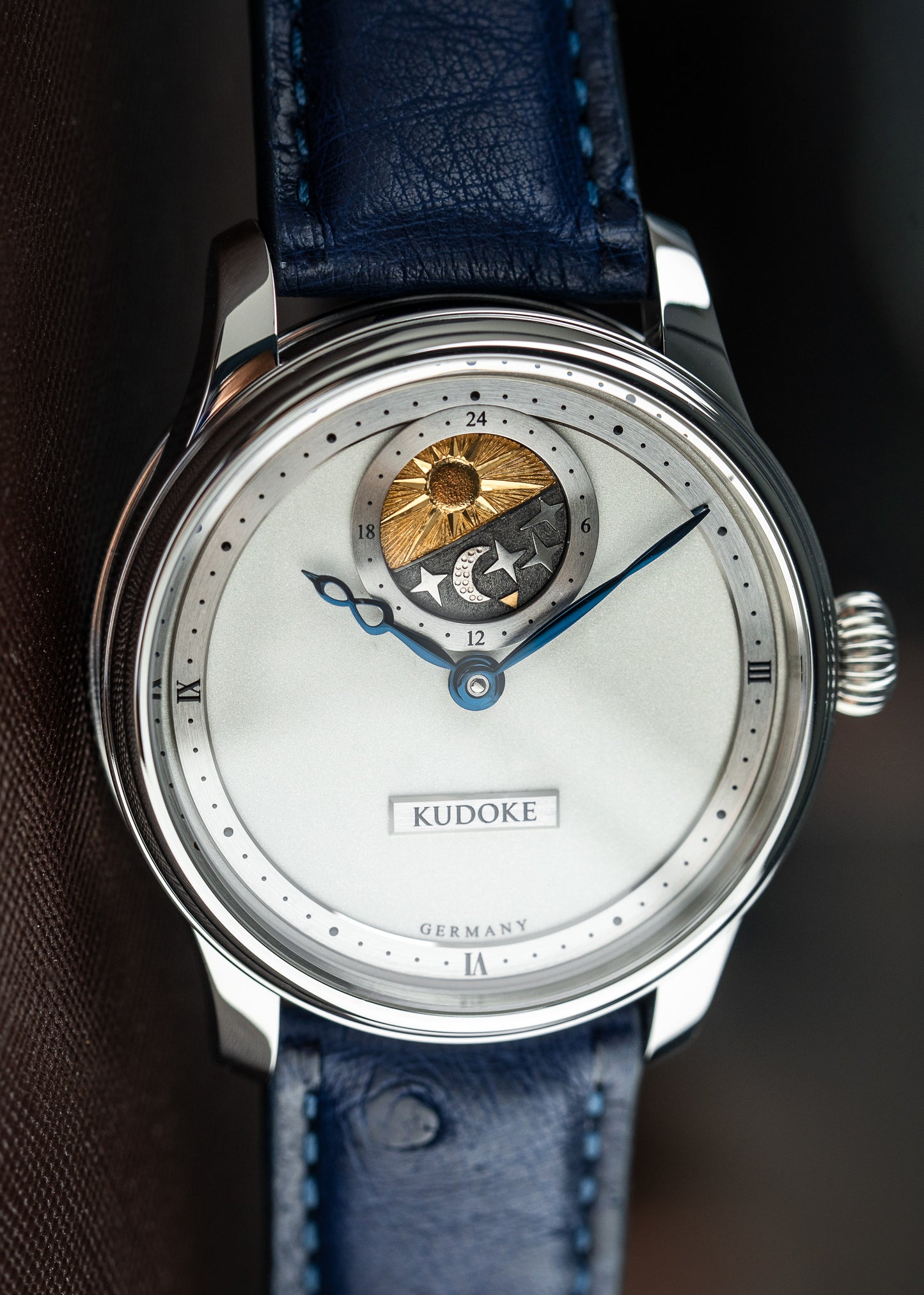 KUDOKE "Kudoke 2" Stainless Steel w/ Bright Silver Dial (Pre-Order)