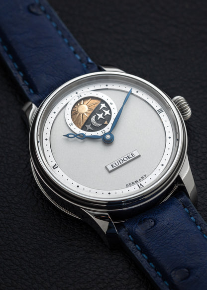 KUDOKE "Kudoke 2" Stainless Steel w/ Bright Silver Dial (Pre-Order)