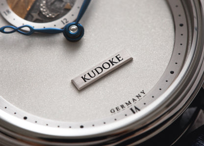 KUDOKE "Kudoke 2" Stainless Steel w/ Bright Silver Dial (Pre-Order)