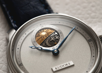 KUDOKE "Kudoke 2" Stainless Steel w/ Bright Silver Dial (Pre-Order)