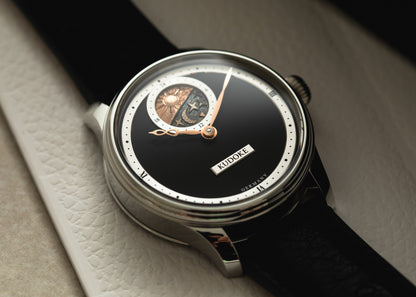 KUDOKE "Kudoke 2" Stainless Steel w/ Black Dial (Pre-Order)
