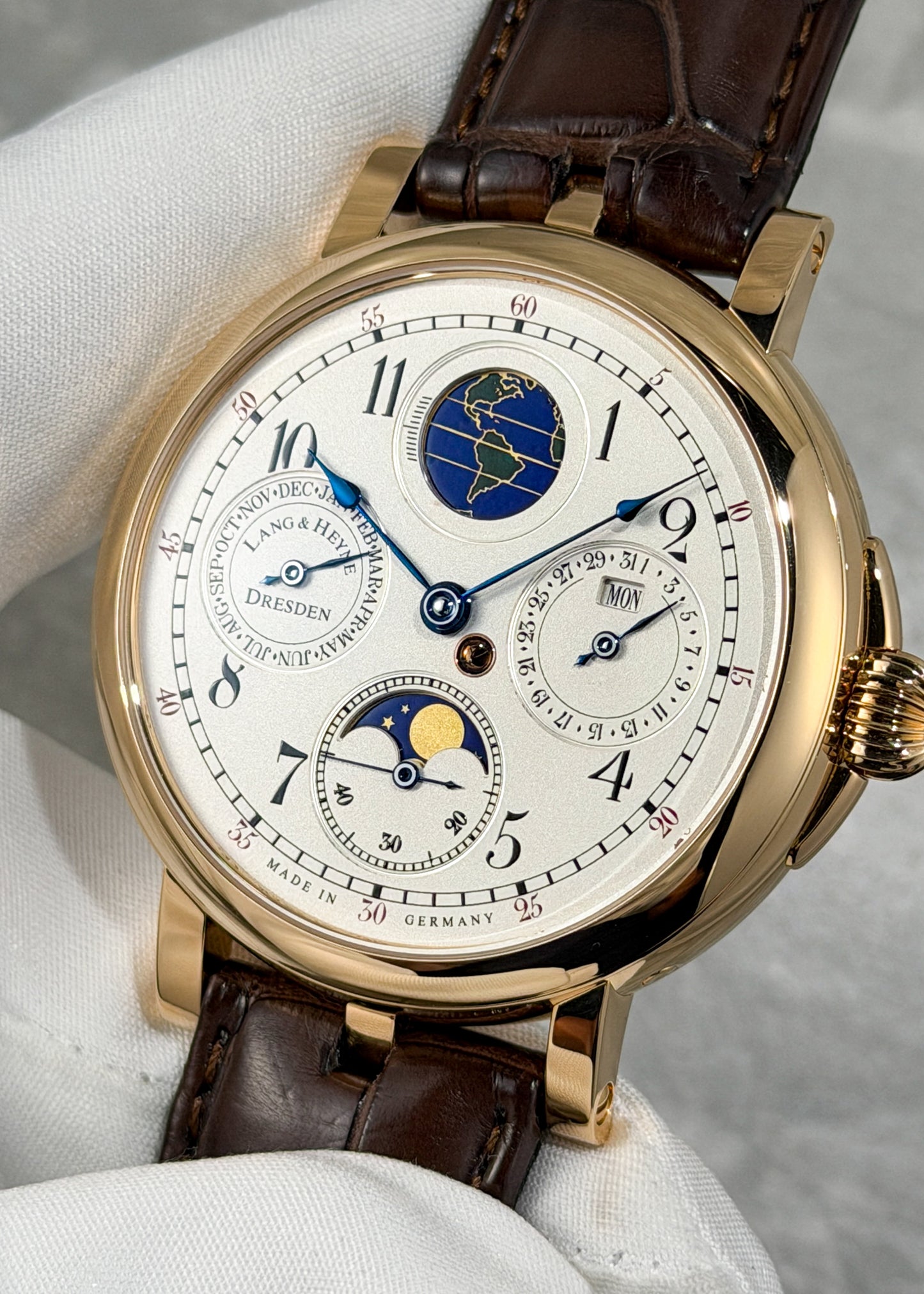 Lang & Heyne 18 Karat Rose Gold "Mortiz" SERVICED APRIL 2026 - Serial #75 (Pre-Owned)