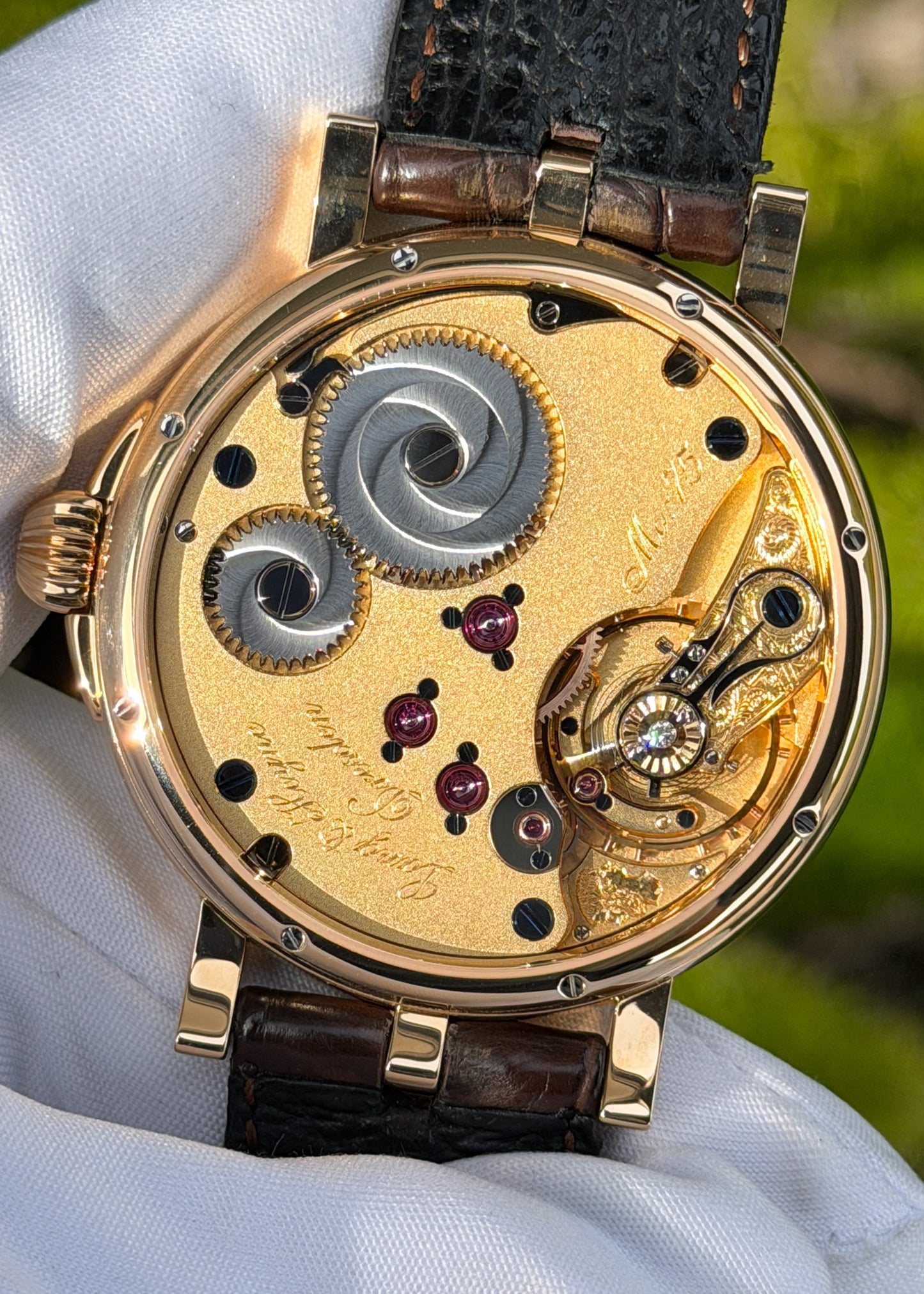 Lang & Heyne 18 Karat Rose Gold "Mortiz" SERVICED APRIL 2026 - Serial #75 (Pre-Owned)