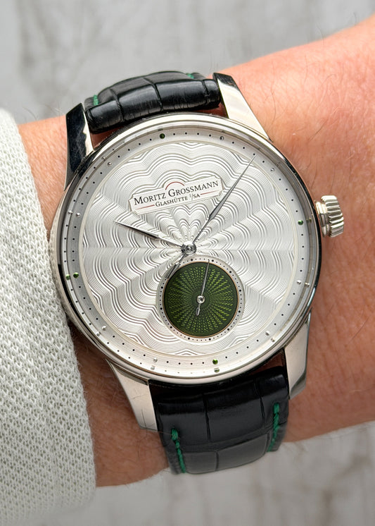 Moritz Grossmann 18k White Gold Hamatic x Kari Voutilainen PIECE UNIQUE - Serial #11571 (Pre-Owned)