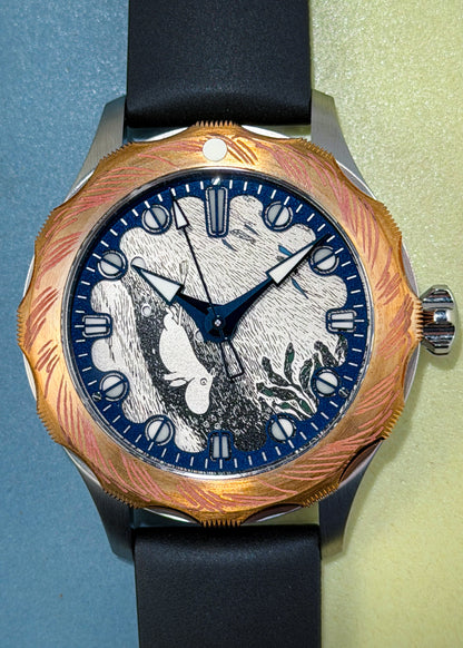 S.U.F Helsinki "S.U.F Helsinki x Moomin Bronze" w/ Two-Tone Blued Hands - Special Edition #14/30 (Pre-Owned)