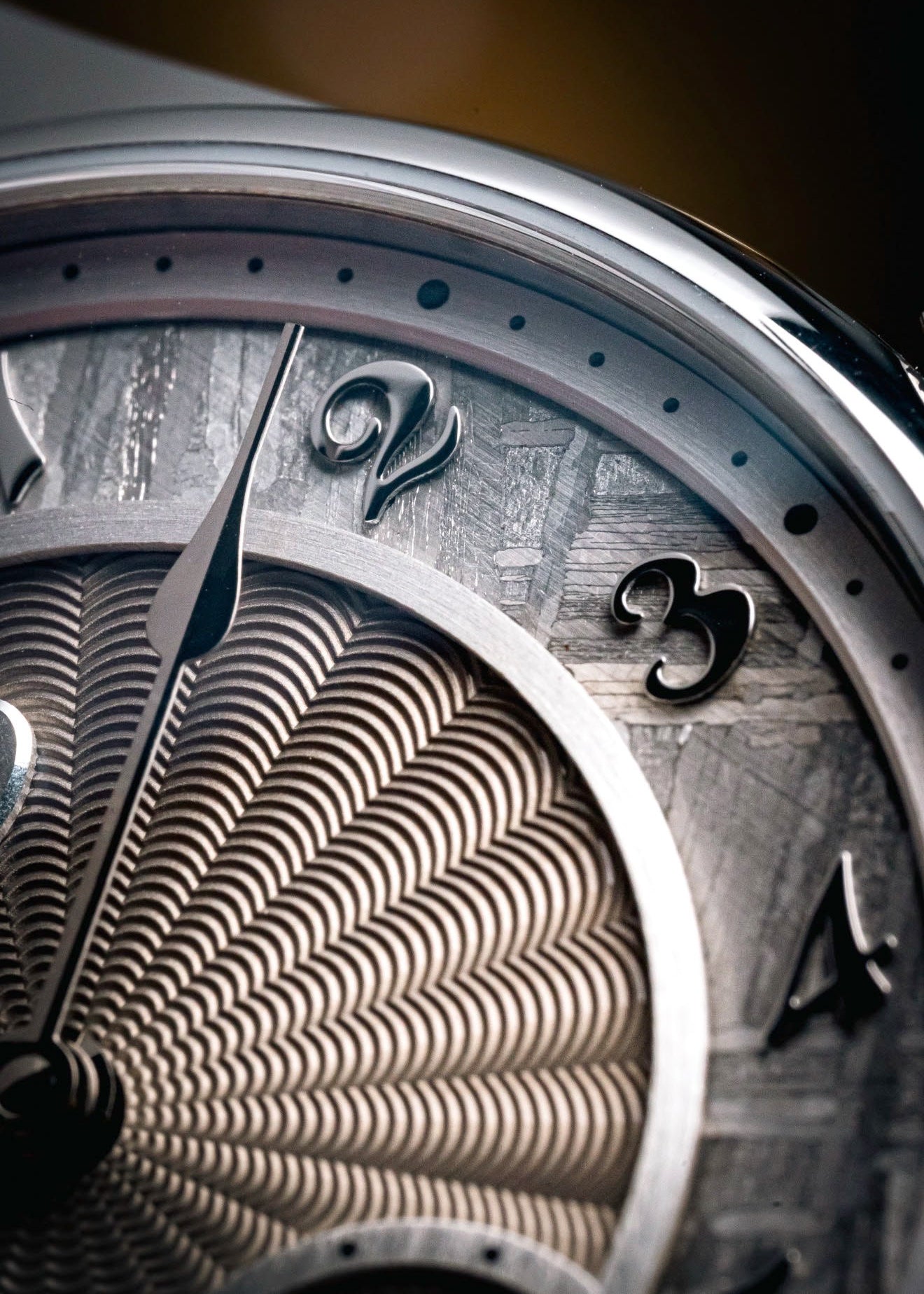 1776 Atelier "Mount Vernon Meteorite" w/ Federal Scroll Engraved Bridges - Serial #49 (IN STOCK)