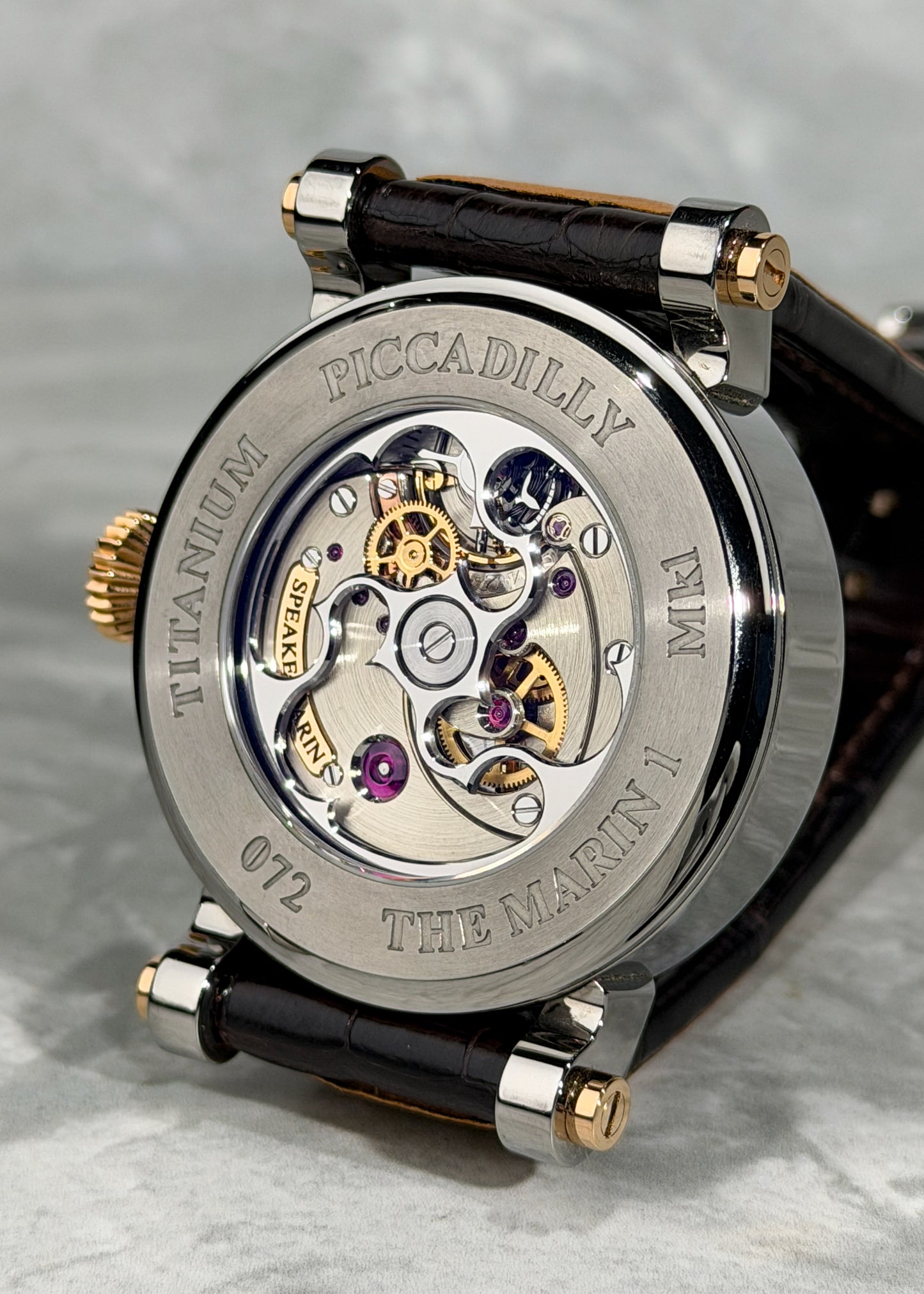 Speake-Marin "Marin 1 MK1" Titanium and Red Gold - Serial #072 (Pre-Owned)