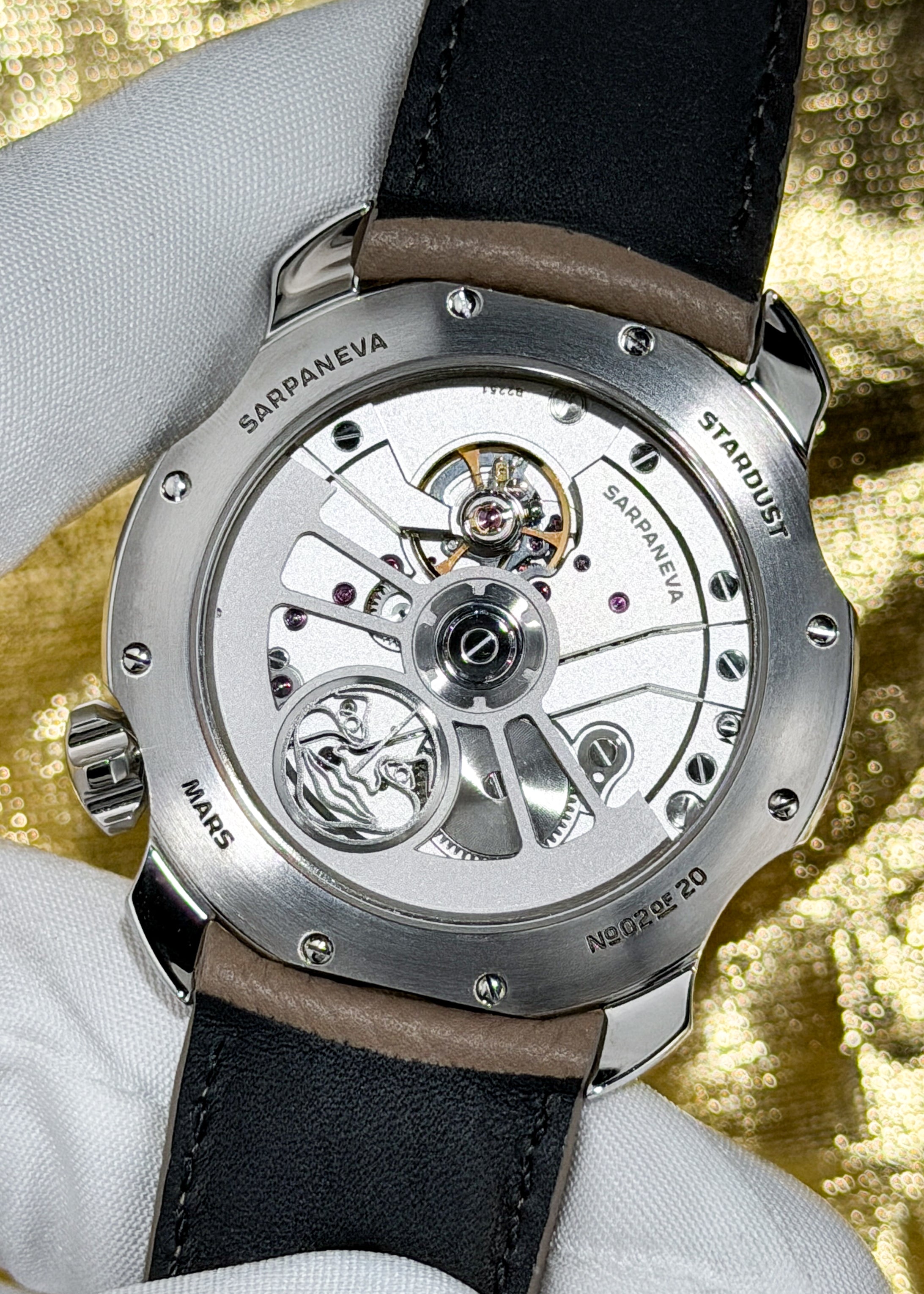 SARPANEVA Stardust “Mars” Special Edition w/ Moonbridge Bracelet