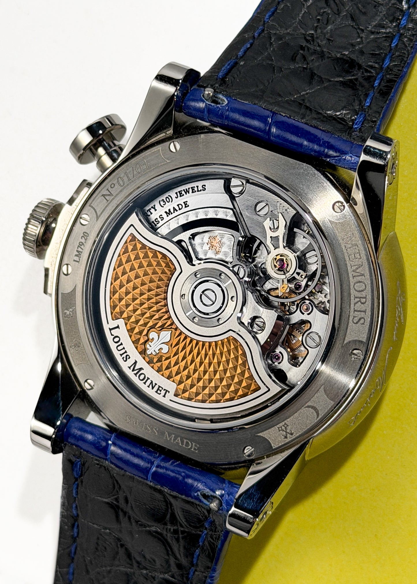 Louis Moinet "Memoris Titanium" w/ Elytra Dial PIECE UNIQUE - Serial #01/01 (Pre-Owned)