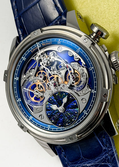 Louis Moinet "Memoris Titanium" w/ Elytra Dial PIECE UNIQUE - Serial #01/01 (Pre-Owned)